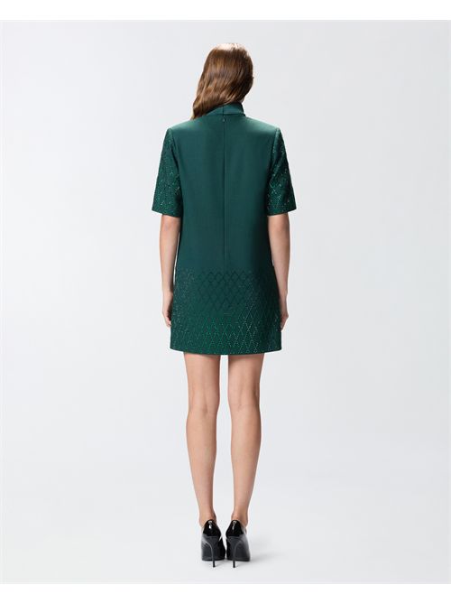 Abito stile T-shirt con strass PINKO | 105523A2PO/V88